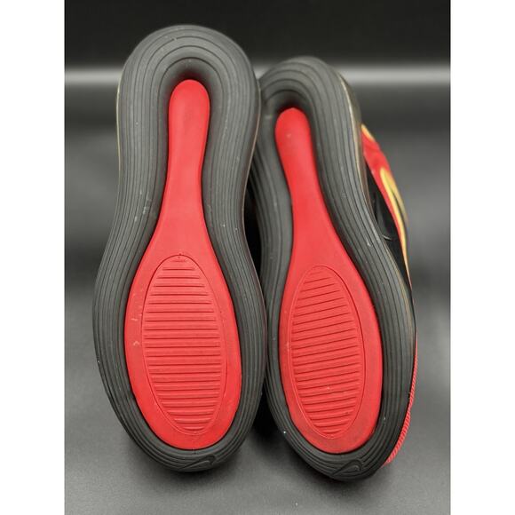 Nike Air Max 720 Red Gold Black Athletic Shoes CU4871-600 Women’s Size 8 - Picture 12 of 15